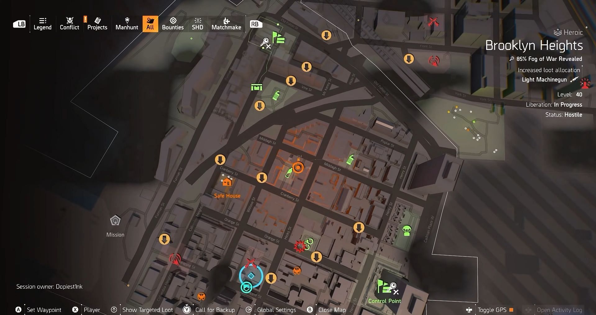 Third Cylinder location in The Division 2 (Image via Ubisoft)